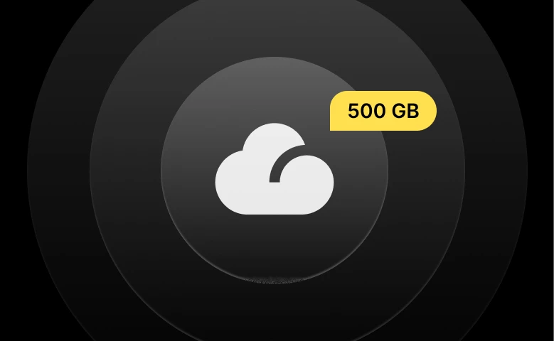500 GB Cloud Storage