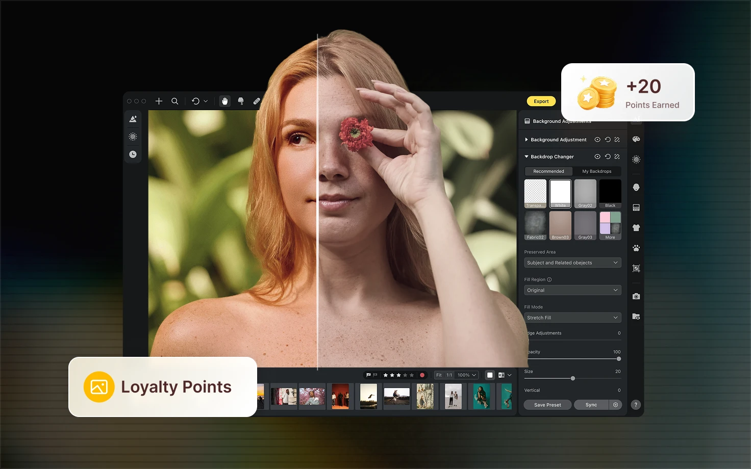 AI photo editor