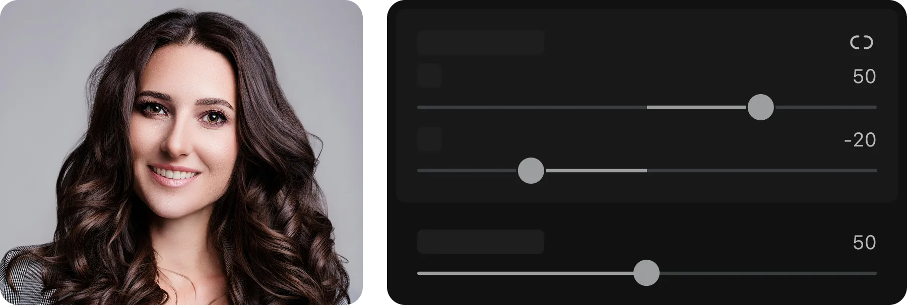 Retoque de la sonrisa y la expresión facial con IA