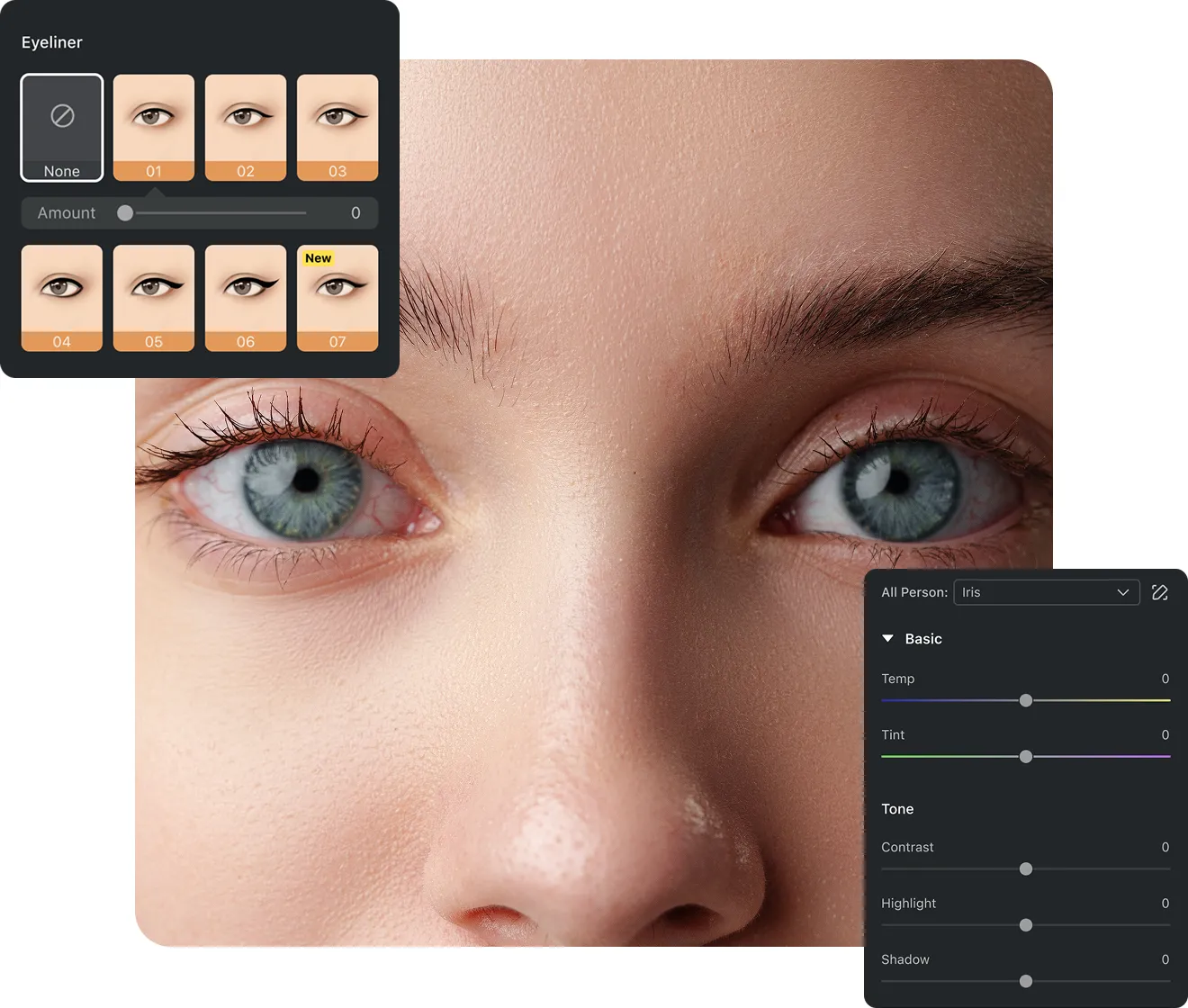 AI Eye Color Changer Edit Eye Color on Photo Online