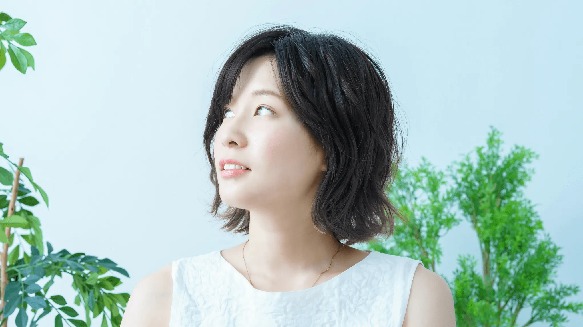 Evoto AI 髪色シミュレーション ビフォー