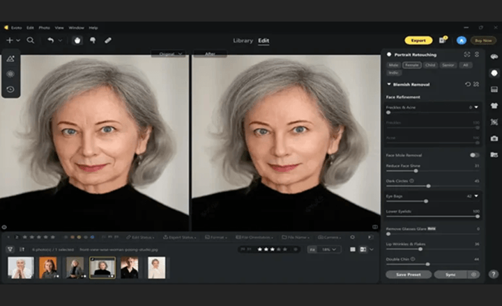 Best Wrinkle Remover Photo Editor: Evoto AI vs Photoshop