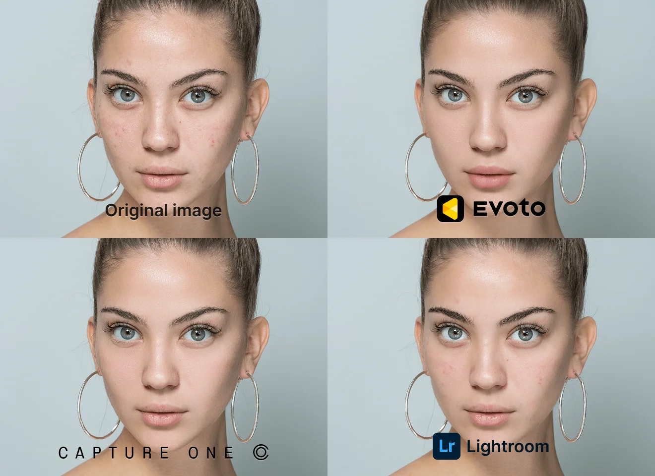 Scalable AI portrait results