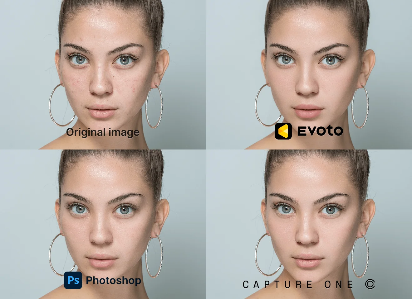 Scalable AI portrait results
