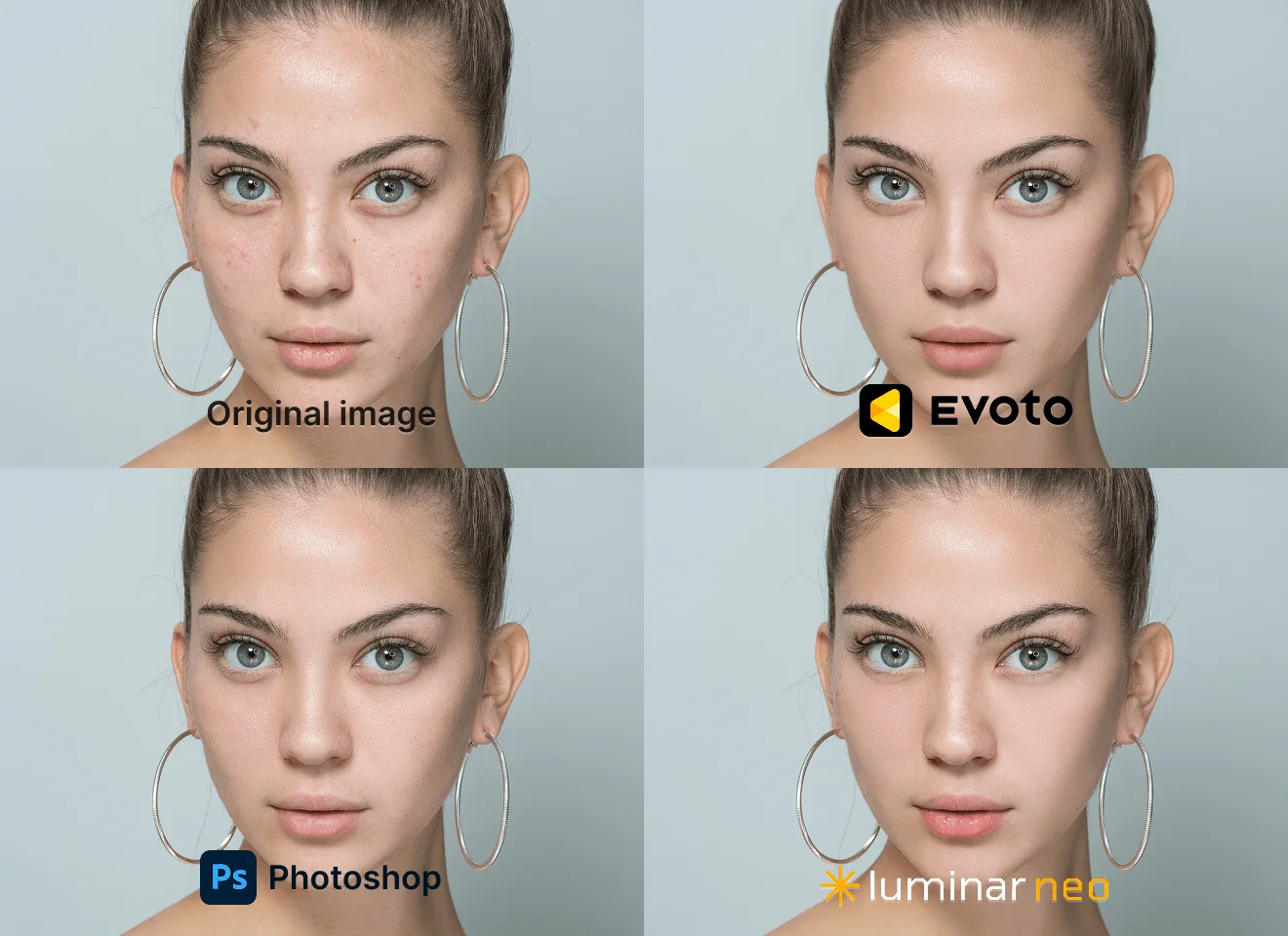 Scalable AI portrait results