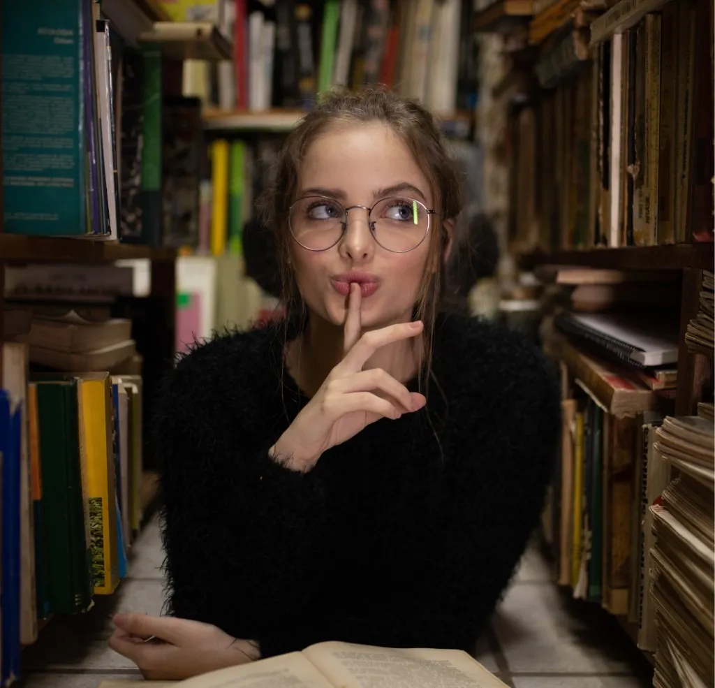 Brilho de Livraria preset - antes